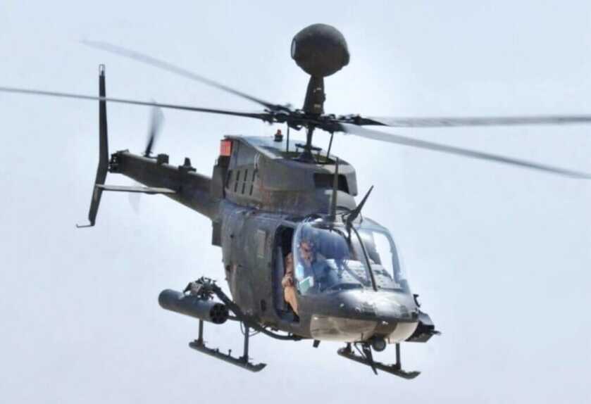 helicopter flying