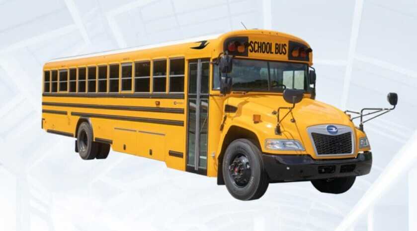 graphic of a yellow school bus