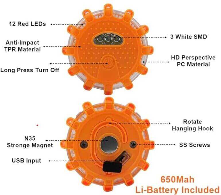 LED road flare