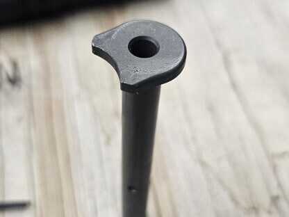 Hollow guide rod with flat face for MAC 9 Double Stack