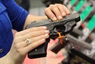 Newest Crimson Trace Laser Sight is Designed for the New Remington R51 Sub-Compact Pistol—SHOT Show 2014 Crimson Trace3