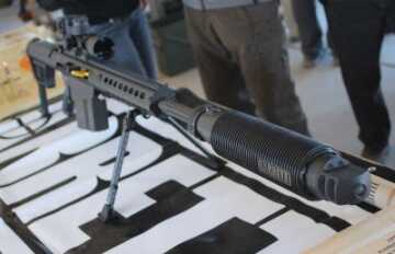 Barrett Makes Noise at the Range with a Promise to Keep Things Quiet—Media Day at the Range—SHOT Show 2014 SHOT 3