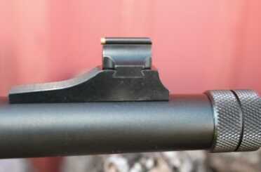 The Savage 11 Hog Hunter: Not your Average .308 The front sight sits nice and high.