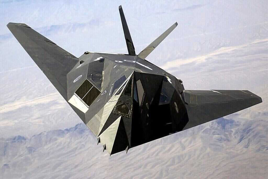 a stealth plane. Manuel Noriega