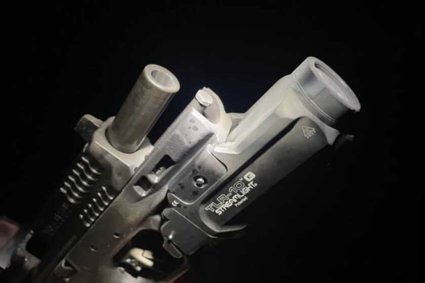 2 - Streamlight TLR-10G Weapon Mounted Laser/Light Review. weapon-mounted light